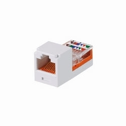 Panduit CJ588WHY | Mini-Com Module, Category 5e, UTP, 8-Position 8-Wire, Universal Wiring, White, Leadframe Style