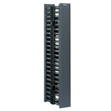 Panduit WMPVF22E | NetRunner Vertical Single-Sided Manager, 22RU, 4.9 in. Wide