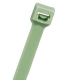 Panduit PLT2S-M109 | Pan-Ty PLT2S-M109 Super-Grip Cable Tie, Green, Polypropylene, 7.4"L, 30lb
