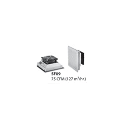 Hoffman SF0916413 | IP54 9" Filter Fan, 115V, RAL 9011 Black