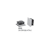 Hoffman SF0524514 | IP55 5" Filter Fan 24V 7035