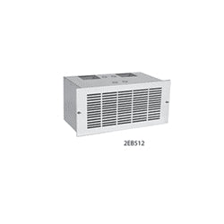 Hoffman 2EB512R115 | Standard Packaged Blower, Rear Exhaust 115V 500Cfm, Size/dimensions: 8.75X19.00X8.22, Material: Steel, Finish: Lt Gray