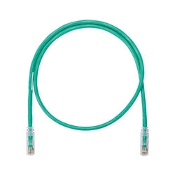 Panduit NK6PC4GRY | NetKey Copper Patch Cord, Category 6, Green UTP Cable, 4 Feet