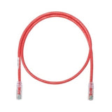 Panduit NK6APC25RD | NetKey Cat 6A 26 AWG UTP Patch Cord, 25 ft, Red
