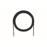 Panduit UTP28CH8BL | Copper Patch Cord, Cat 5e (SD), 28 AWG, Black CM/LSZH UTP Cable, 8ft