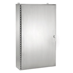 Hoffman A24H2010SS6LP3P | Wall-Mount 4X Enclosure, 3Pt Latch, Size/dimensions: 24.00X20.00X10.00, Material/Finish: Ss Type 316L