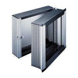 Hoffman CCC334026HPD Encl., Hng, Pend./Sw. Cutout, Size/Dims: 330x400x268mm, Material/Finish: Alum/Paint