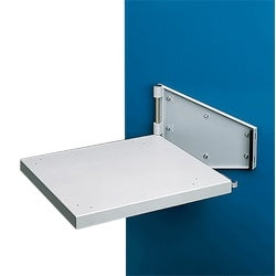 Hoffman PWMK66 | Wall-mount Kit For Sloped Top, Size/dims: Fits 607x600mm, Material/finish: Steel/ltgray