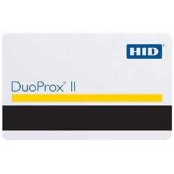 HID Global Corp 1336NGGSN | Duoprox Ii Card, PVC, Front: White PVC with Gloss Finish, Back: White PVC with Gloss Finish