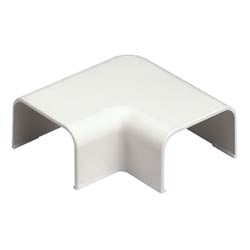 Panduit RAF10EI-X | LD10 Low Voltage Right Angle Fitting, Electric Ivory, Pack of 10