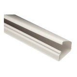 Panduit LD5WH6-A | LD5 Low Voltage 1-piece Single Channel Raceway With Adhesive 6FT., White