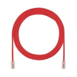 Panduit UTP28CH8RD | Cat 5e 28 AWG UTP Copper Patch Cord, 8 ft, Red
