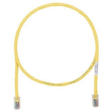Panduit UTPCH1YLY | Copper Patch Cord, Category 5e, Yellow UTP Cable, 1 Ft