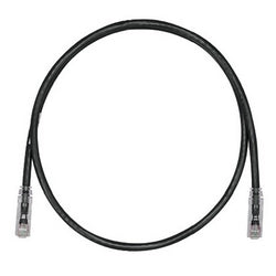 Panduit UTPSP5BLY | Copper Patch Cord, Category 6, Black UTP Cable, 5 FT.