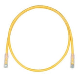 Panduit UTPSP7YLY | Copper Patch Cord, Category 6, Yellow UTP Cable, 7 FT.