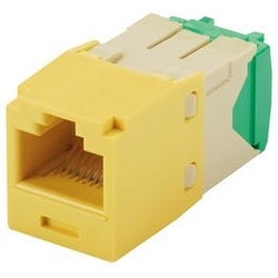 Panduit CJT688TGYL | Mini-Com Utp Rj45 Cat 6 28/30 Awg Tg Jack Module, Yellow