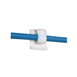 Panduit ACC19-A-C Cord Clip, Adhesive, .19"; (4.8mm) Bundle, Natural, Pack of 100