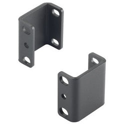 Panduit RSB1A | Rack Standoff Bracket, 1 RU, Steel, Black, 1.6" Depth