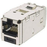 Panduit CJSK6X88TGBL | Mini-Com Stp Rj45 Cat 6A Keyed Tg Jack Module, Black