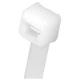 Panduit PLT.6SM-M Cable Tie, 2.8";L (71mm), Subminiature, Nylon, Natural, Pack of 1000