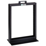 Panduit R2P26 | 2-Post Rack, 13Ru, #12-24 Threaded E-Rails, Aluminum, Black