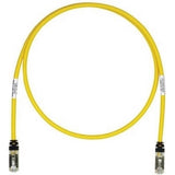Panduit STP6X7MYL | Cat 6A 26 AWG Shielded Patch Cord, 7 m, Yellow
