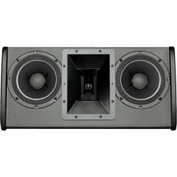Electro-Voice FRI 28LPM-BLK | Dual 8 in. 2-way Full-range Loudspeaker, Black, Low Profile Monitor