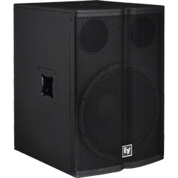Electro-Voice TX1181 | 500 W, 18 in. Subwoofer, EVS-18S Woofer, Backbone Grille, Integrated Top Pole Mount, Angled Input Panel