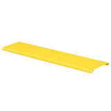 Panduit FRHC6YL6 | Fiberrunner Snap-On Hinged Cover, 6X4, Yellow