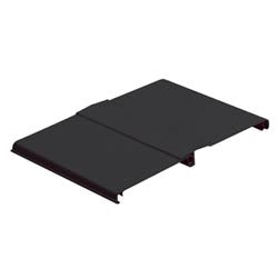 Panduit FRHC12BL6 | FIBERRUNNER SNAP-ON HINGED COVER FOR CHANNEL FR12X4BL6, BLACK
