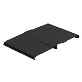 Panduit FRHC12BL6 | FIBERRUNNER SNAP-ON HINGED COVER FOR CHANNEL FR12X4BL6, BLACK