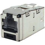 Panduit CJSH688TGVLY | Mini-Com STP RJ45 Cat 6 Shuttered TG Jack Module, Violet