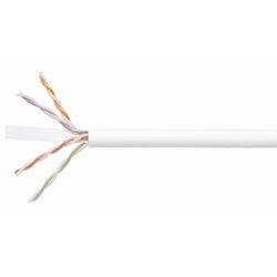 Commscope 2071E WH 4/23 R1000 | 700210032 Copper Cable, GigaSPEED XL 2071E, Category 6, 23 AWG, 4 Pair, Unshielded, UTP, Solid Bare Copper Conductor, FEP/PVC, CMP, Plenum Cable, White Jacket, 1000Ft, Reels