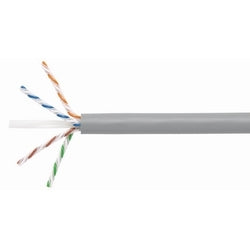Commscope 1091B SL 4/23 R3000 | 760105858 Copper Cable, GigaSPEED X10D 1091B, Category 6A, 23 AWG, 4 Pair, Unshielded, UTP, Solid Bare Copper Conductor, PO/PVC, CMR, Riser Cable, Slate Jacket, 3000Ft, Reels Only