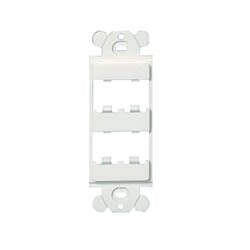 Panduit CFG4WH | GFCI Frame, 4 Port, White