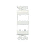Panduit CFG4WH | GFCI Frame, 4 Port, White