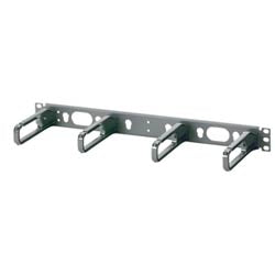 Panduit CMPHHF1 Horizontal D-rings Installed on Panel, 1.7";H x 19.0";W x 5.7";D (44mm x 483mm x 144mm), Front Only 1 RU