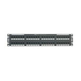 Panduit NK5EPPG48Y | NetKey Cat 5e Punchdown Panel, Flat, 48-Port