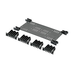 Panduit FLEX-RCM2U | Hd Flex Rear Cable Manager - 2Ru - Black