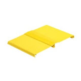 Panduit FRHC12YL6 | FiberRunner Snap-On Hinged Cover, 12x4, Yellow