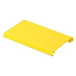 Panduit FRHC4YL6 | FIBERRUNNER SNAP-ON HINGED COVER FOR CHANNEL FR4X4YL6, YELLOW