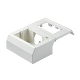 Panduit T70WCEI T-70 Workstation Outlet Center for Screw-on Faceplates, Electric Ivory