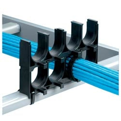 Panduit CRS4-125-X | Stackable Cable Rack Spacer, Black