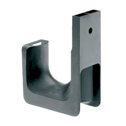 Panduit JP2W-L20 | J Hook for Wall mount applications, One 1/4"; (M6) Mounting Hole for user supplied fastener, Not for use With powder actuated fasteners, Maximum Bundle Capacity 2.0";.