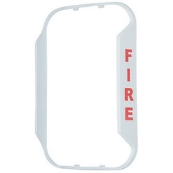 System Sensor BZW-F - Fire Signal - L-Series Wall White Bezel Kit