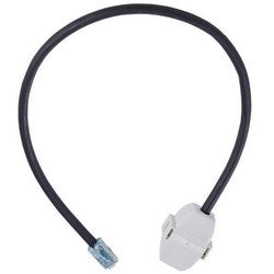 Commscope 760235587 | 760235587 SYSTIMAX Category 6 U/UTP Cord, Plenum , RJ45 to Ceiling connector, 1.5 ft, black