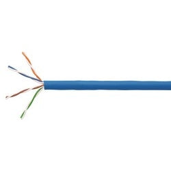 Commscope 1061B BL 4/24 W1000 | 107251696 Copper Cable, PowerSUM 1061B, Category 5e, 24 AWG, 4 Pair, Unshielded, UTP, Solid Bare Copper Conductor, PO/PVC, CMR, Riser Cable, Blue Jacket, 1000 FT, Box