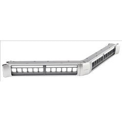 Commscope 360-IPR-MFTPA-E-HD6B-1U-24 | 760151290 Copper Patch Panel, GigaSPEED X10D Evolve, High Definition, 24 Port, F/UTP, Shielded, Category 6A, Angled, 1U