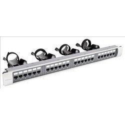 Commscope 360-IPR-1100-E-GS6-1U-24 | 760152587 SYSTIMAX 360 GigaSPEED X10D 1100GS6 Evolve Category 6A U/UTP Patch Panel, 24 Port