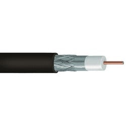 Commscope 2276V BKRL RG6 90 1000 | 4103903/10 RG-6 Type 90% Braid Plenum Video Coaxial Cable, black jacket, 1000 ft (305 m) reel